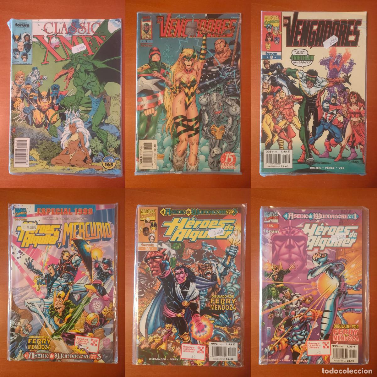 C&oacute;mics: Lote 100 superh&eacute;roes Forum variados - Foto 6