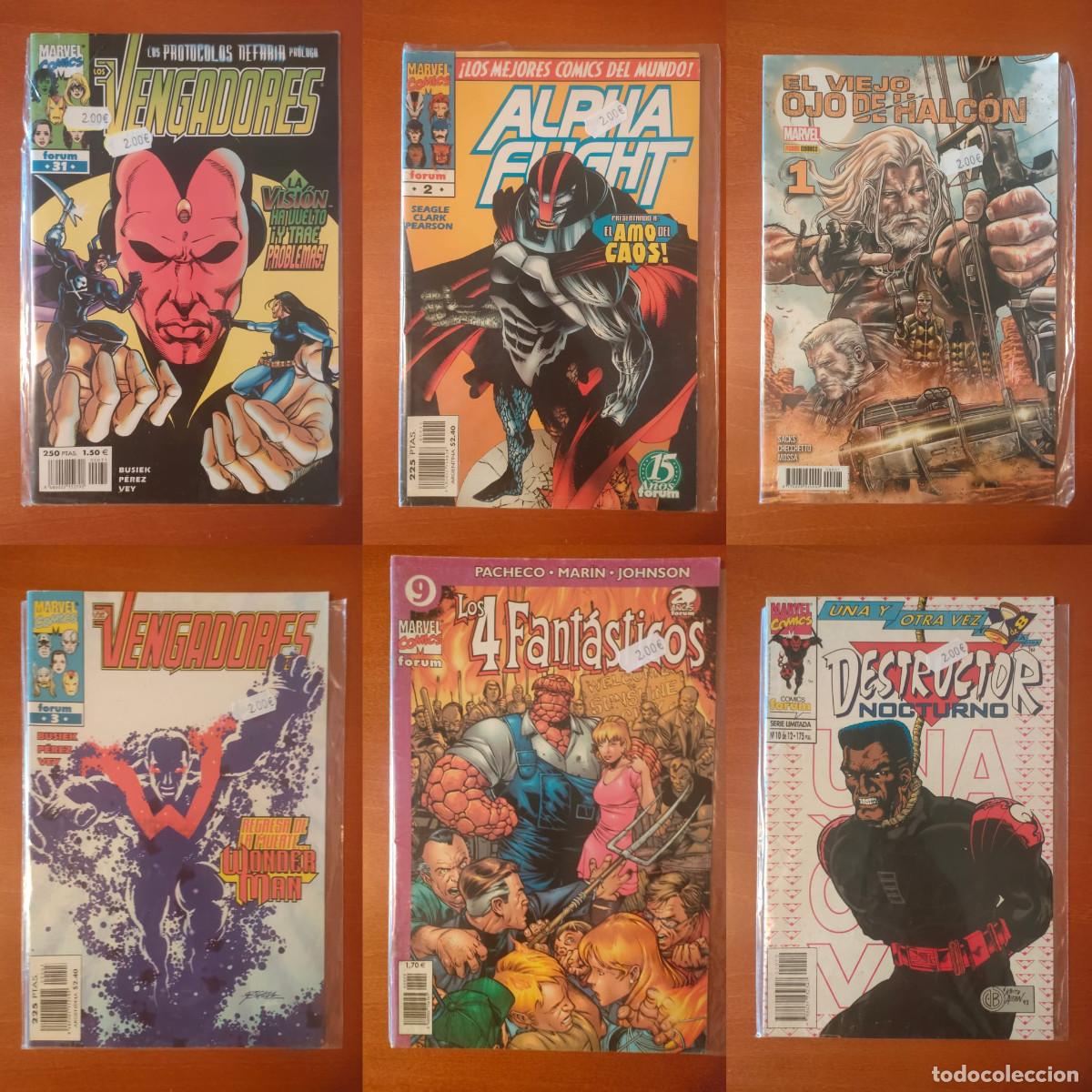 C&oacute;mics: Lote 100 superh&eacute;roes Forum variados - Foto 7