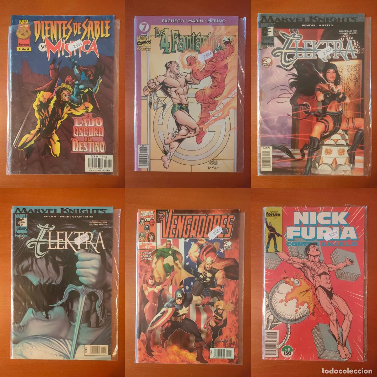 C&oacute;mics: Lote 100 superh&eacute;roes Forum variados - Foto 8