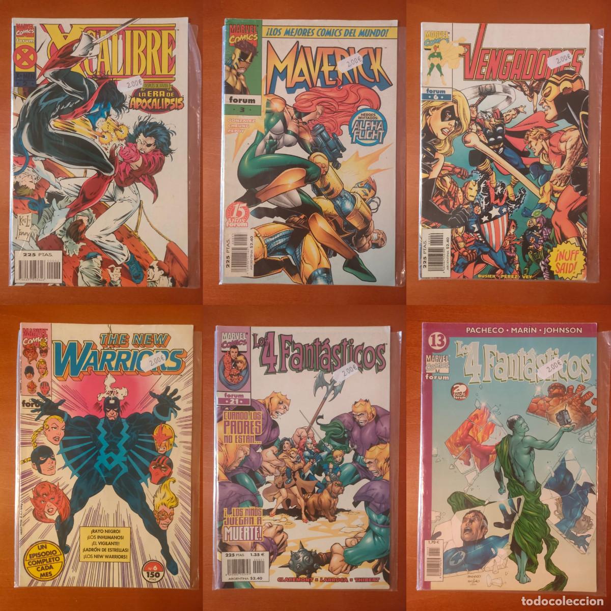 C&oacute;mics: Lote 100 superh&eacute;roes Forum variados - Foto 12