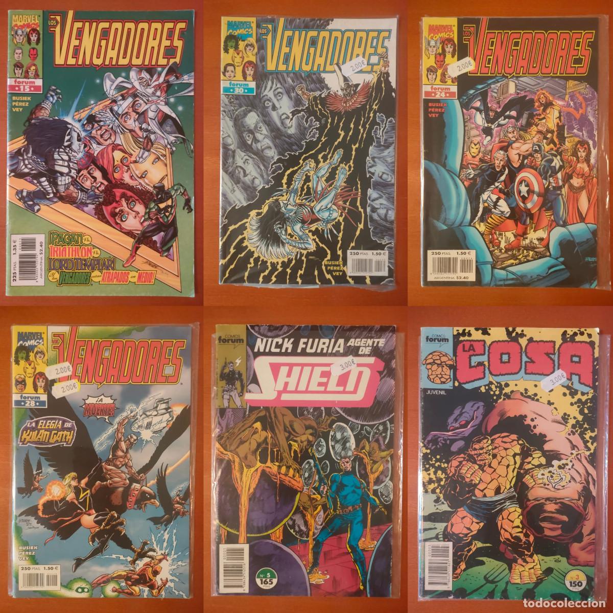 C&oacute;mics: Lote 100 superh&eacute;roes Forum variados - Foto 14
