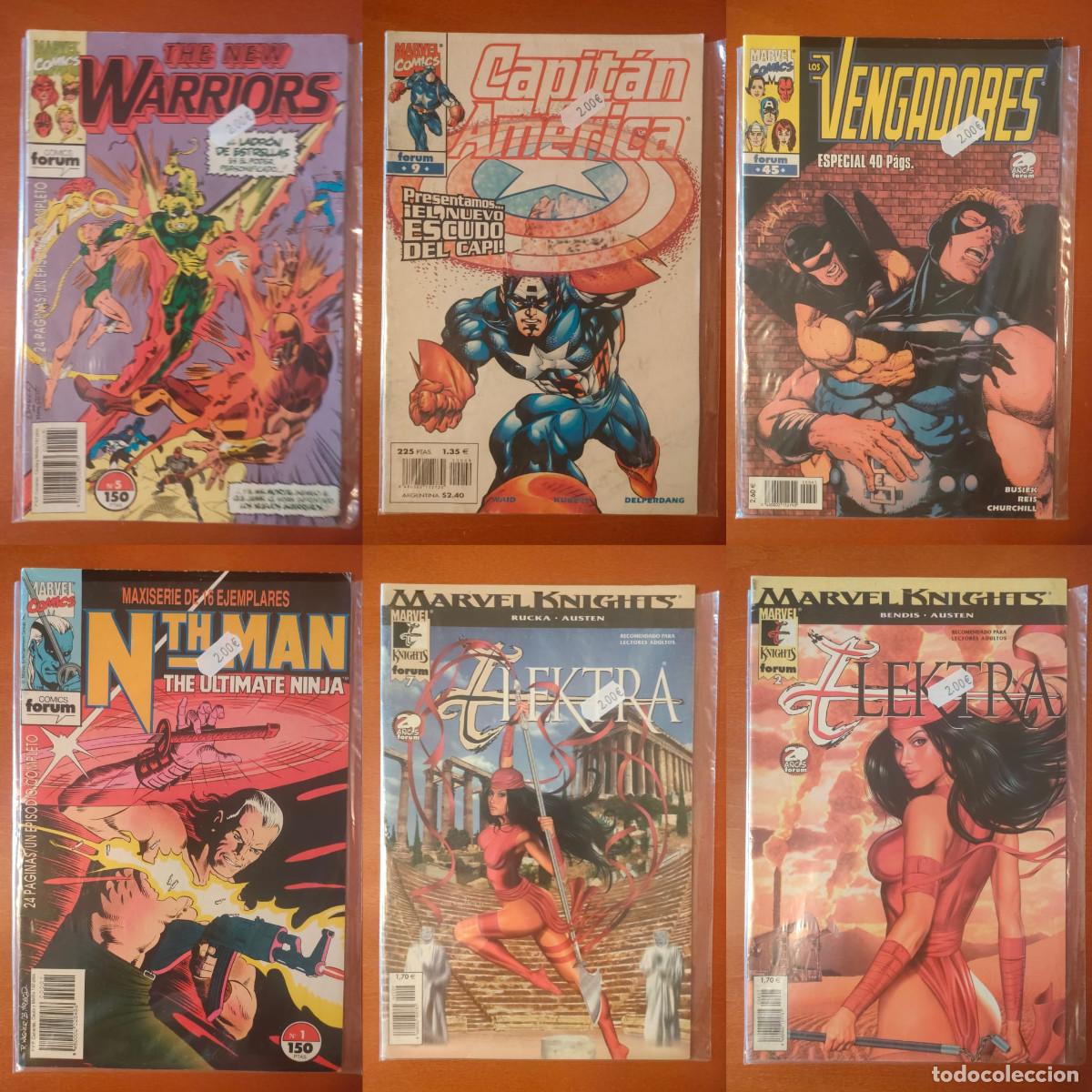 C&oacute;mics: Lote 100 superh&eacute;roes Forum variados - Foto 17
