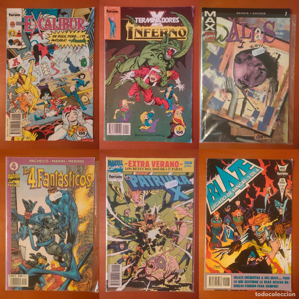 C&oacute;mics: Lote 100 superh&eacute;roes Forum variados - Foto 18