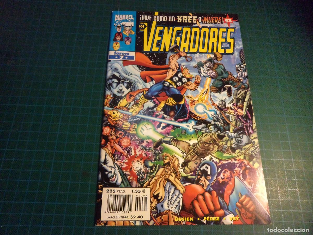 C&oacute;mics: Los vengadores Vol IV. N&ordm; 7. Forum.