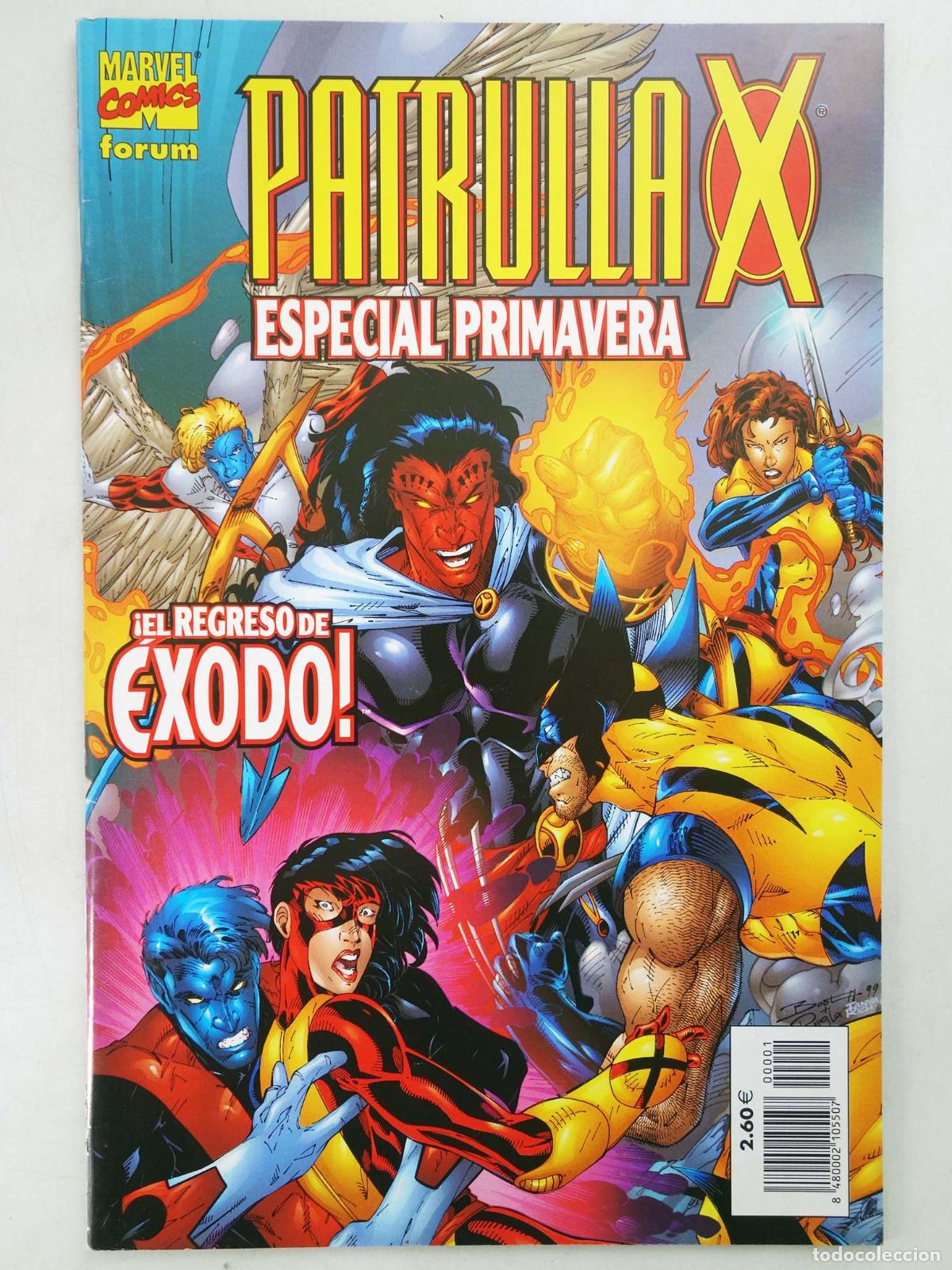 Comics: PATRULLA X ESPECIAL PRIMAVERA 2002. EL REGRESO DE &Eacute;XODO (Ben Raab/Anthony Williams) Forum, 2002