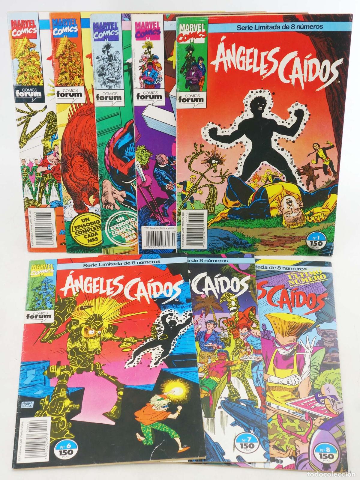 Fumetti: NUEVOS MUTANTES: &Aacute;NGELES CAIDOS 1 A 8. COMPLETA. Forum, 1991