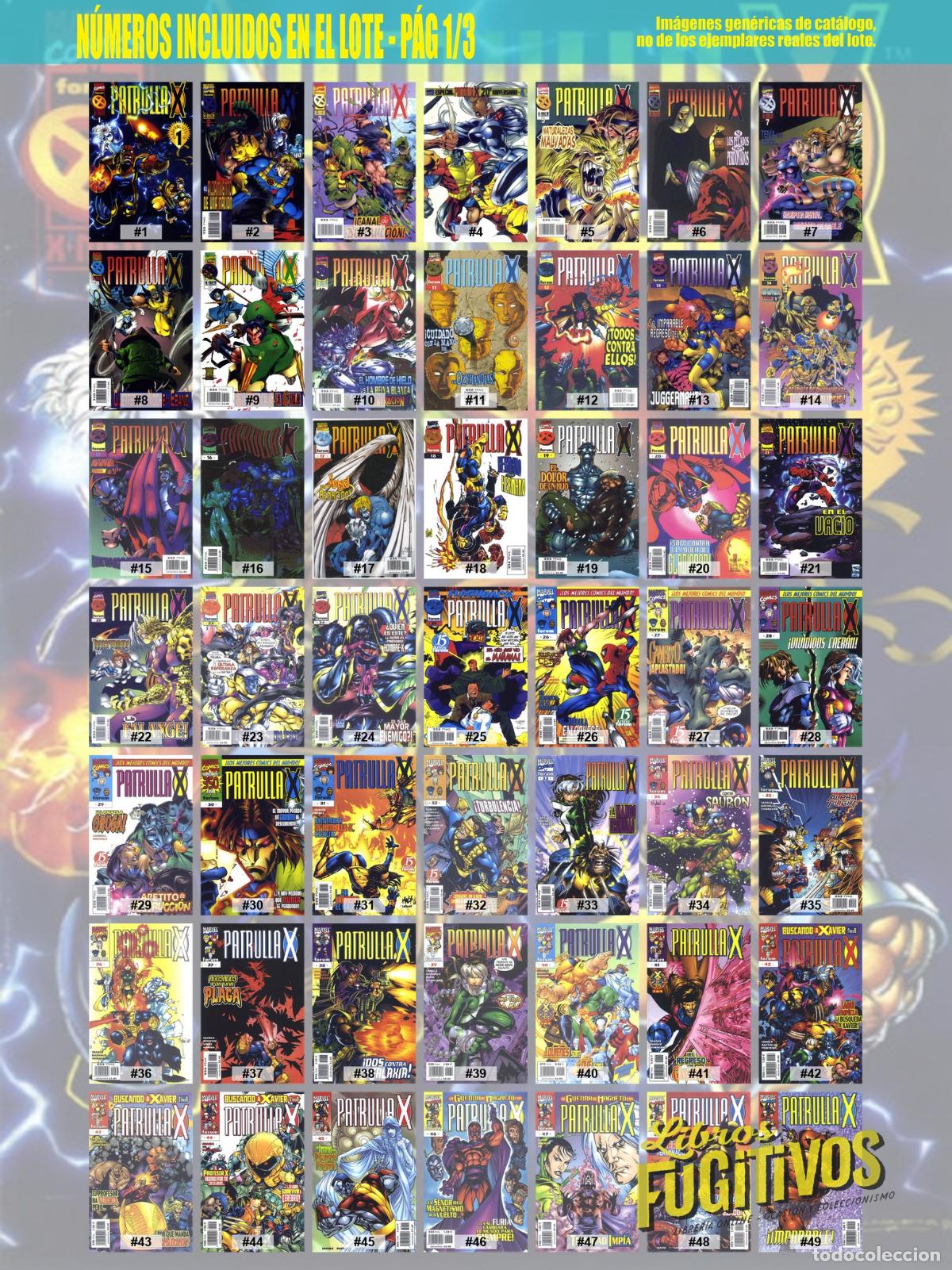 C&oacute;mics: PATRULLA X VOL. 2 MARVELUTION 1 A 117. COMPLETA. Forum, 1996 - Foto 3