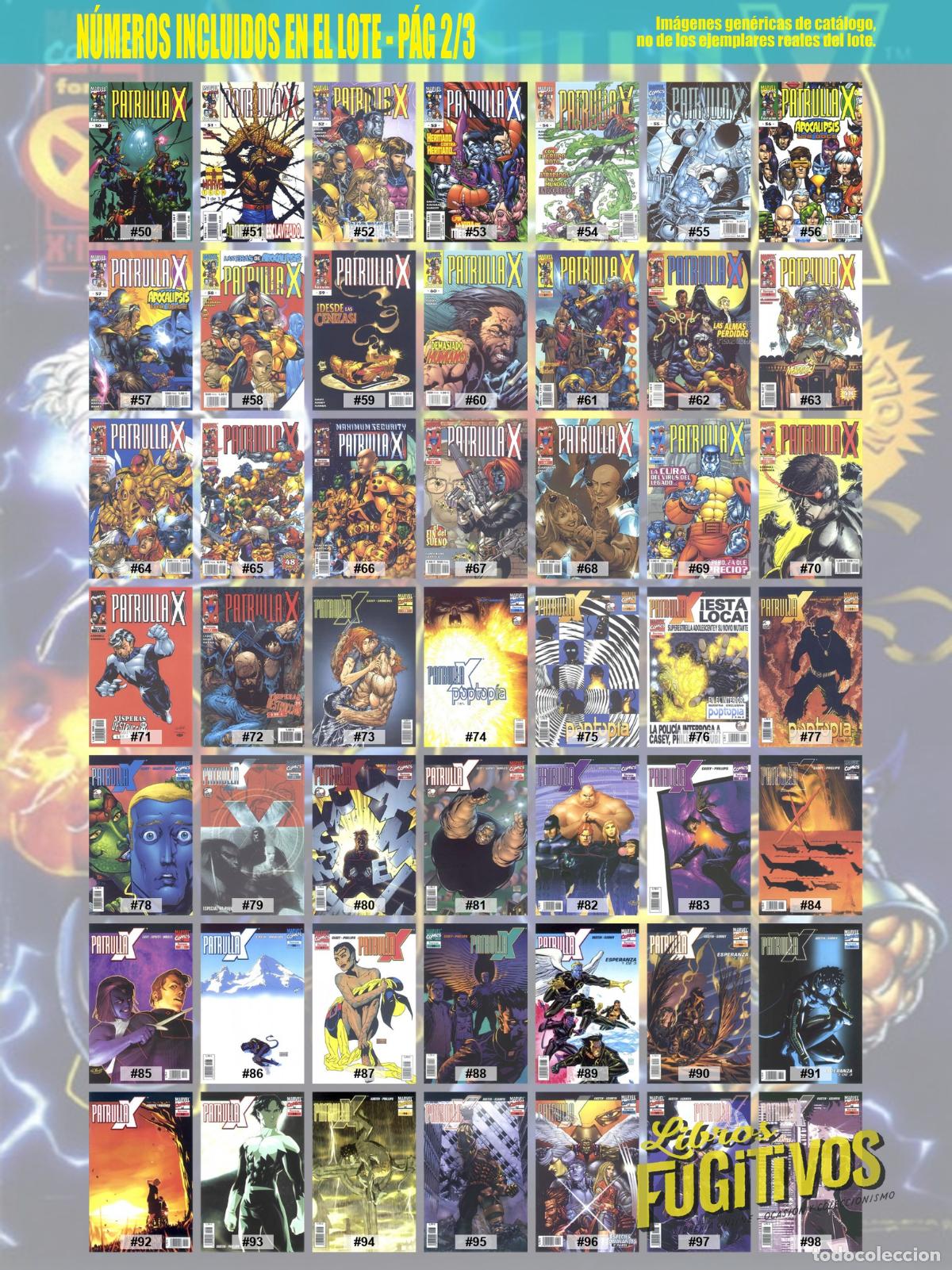 C&oacute;mics: PATRULLA X VOL. 2 MARVELUTION 1 A 117. COMPLETA. Forum, 1996 - Foto 4