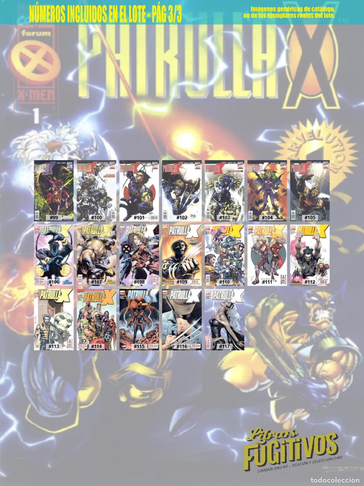 C&oacute;mics: PATRULLA X VOL. 2 MARVELUTION 1 A 117. COMPLETA. Forum, 1996 - Foto 5