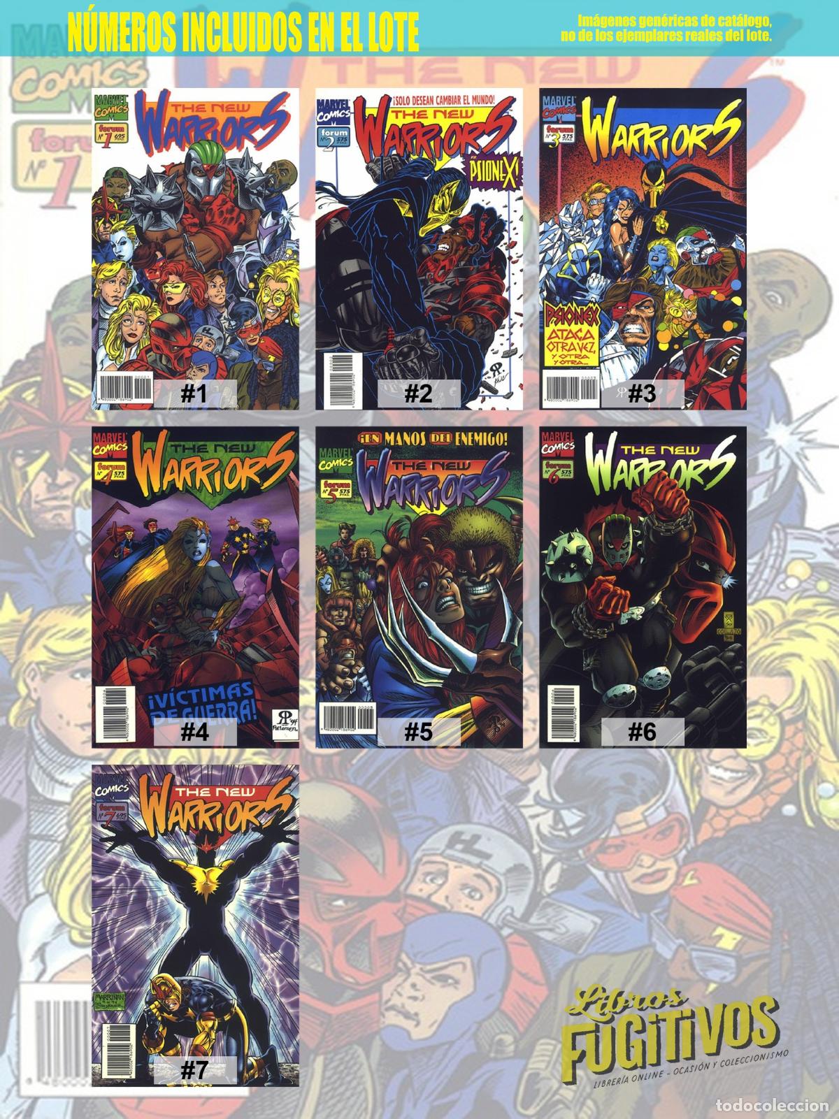 C&oacute;mics: THE NEW WARRIORS VOL. 2 1 A 7. COMPLETA. Forum, 1995 - Foto 3