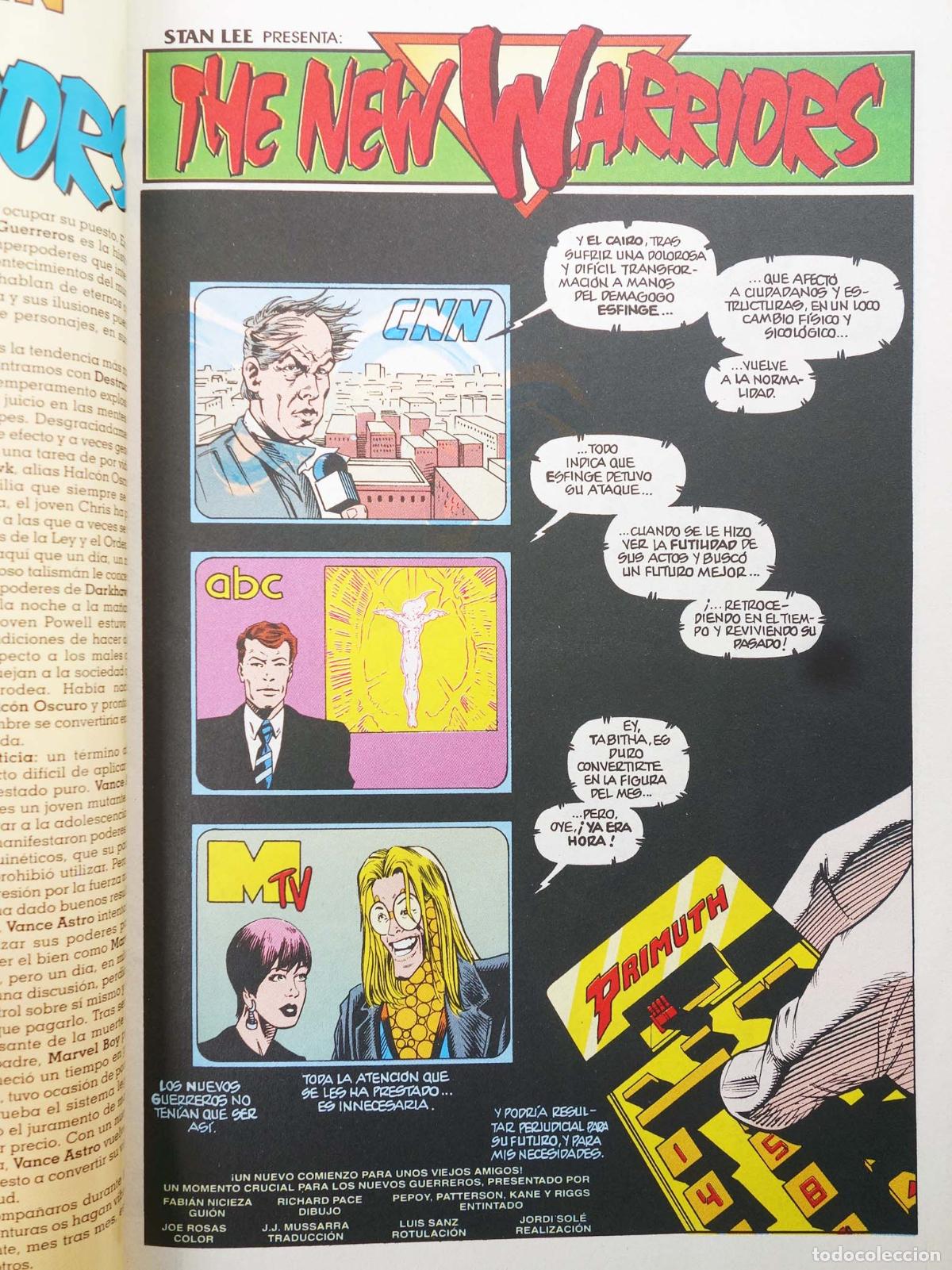 C&oacute;mics: THE NEW WARRIORS VOL. 2 1 A 7. COMPLETA. Forum, 1995 - Foto 6