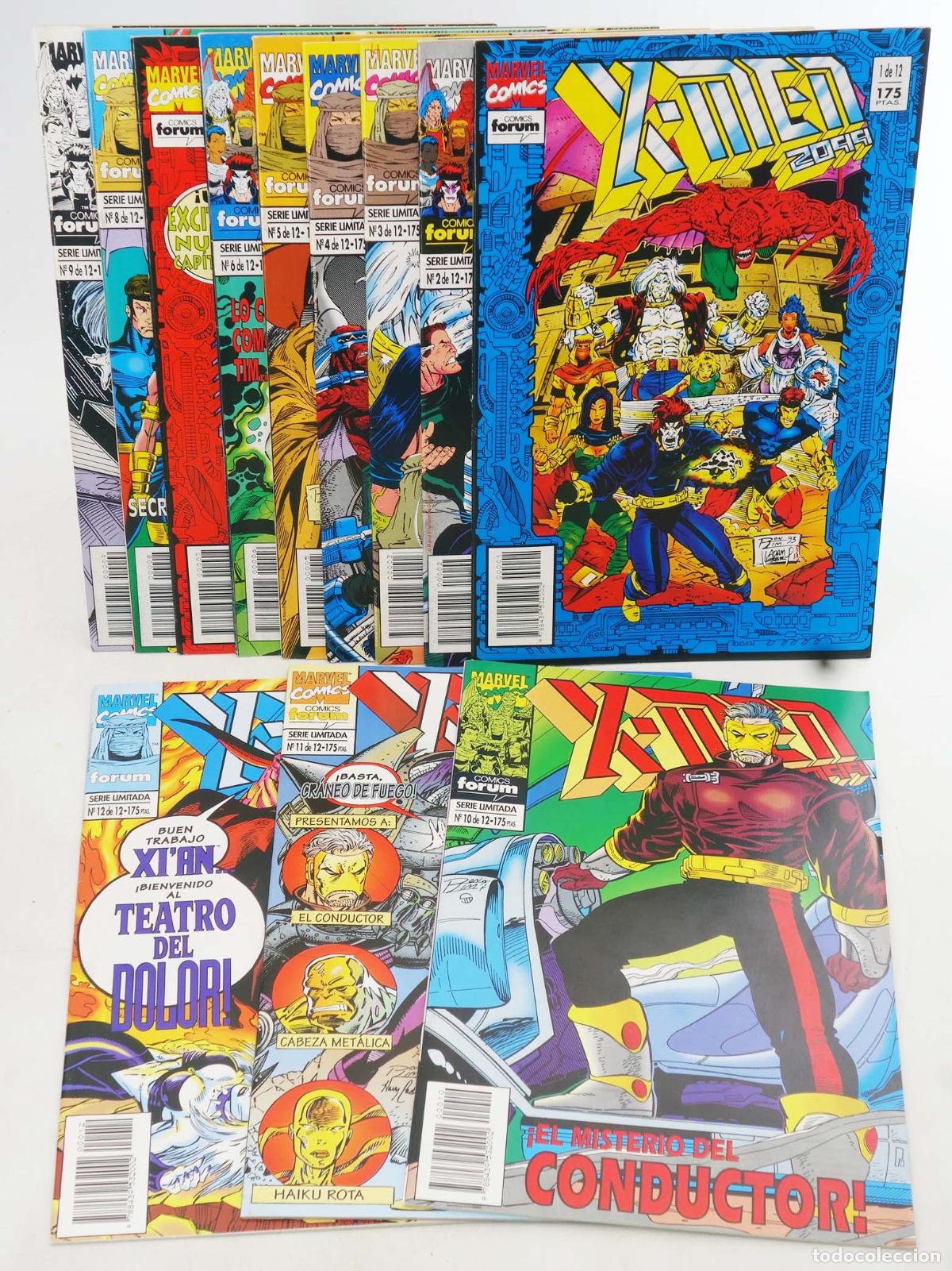 C&oacute;mics: X MEN 2099 VOL. 1 1 A 12. COMPLETA. Forum, 1994