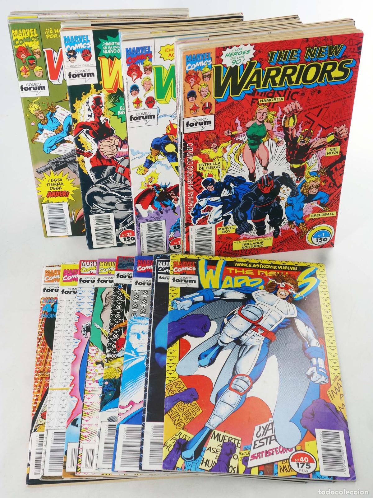Comics: THE NEW WARRIORS VOL. 1 1 A 47. COMPLETA. Forum, 1991