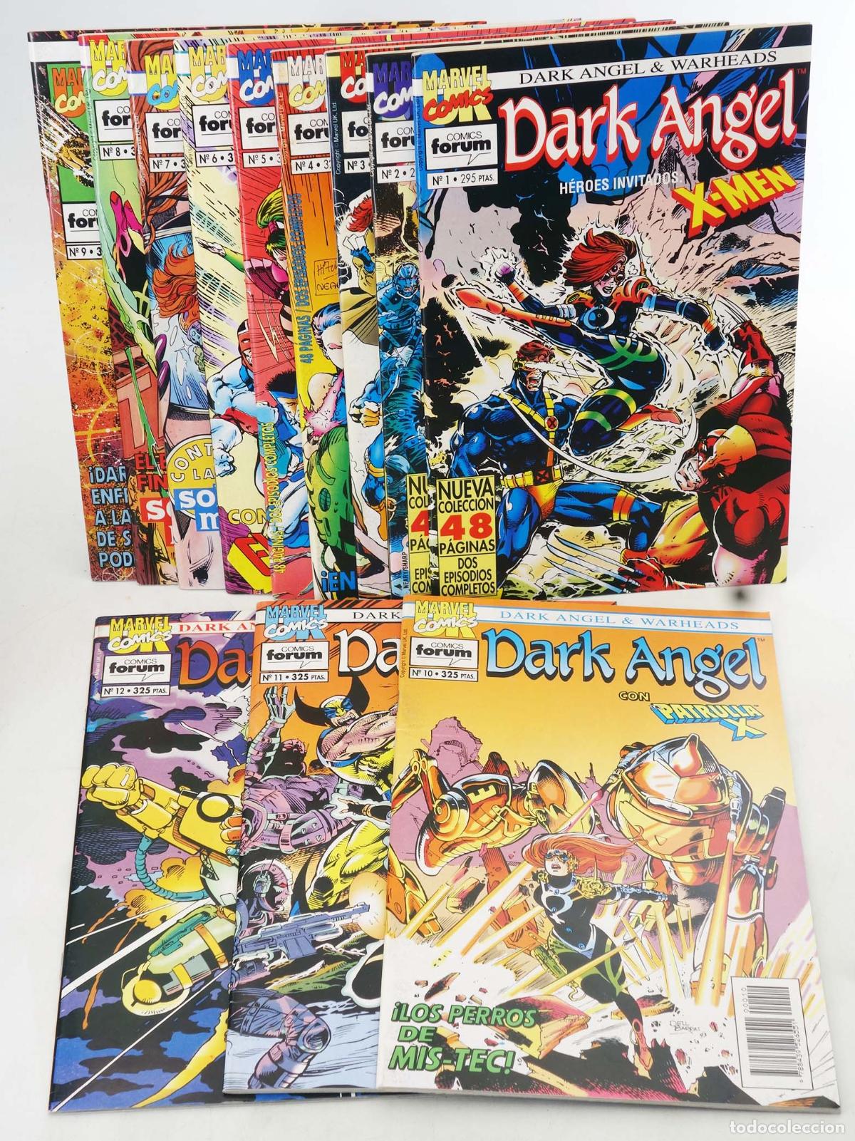 Comics: DARK ANGEL Y WARHEADS 1 A 12. COMPLETA. Forum, 1993