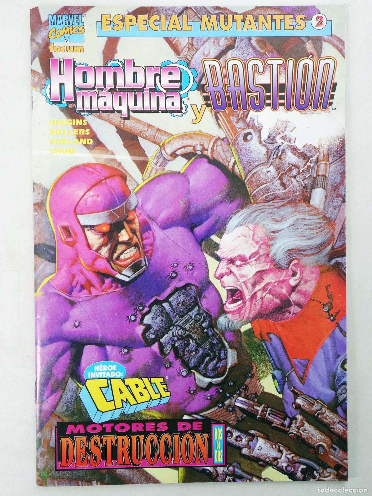 C&oacute;mics: ESPECIAL MUTANTES 2. HOMBRE M&Aacute;QUINA Y BASTI&Oacute;N (Karl Bollers/Michael Higgins/Martin Egeland) 1999
