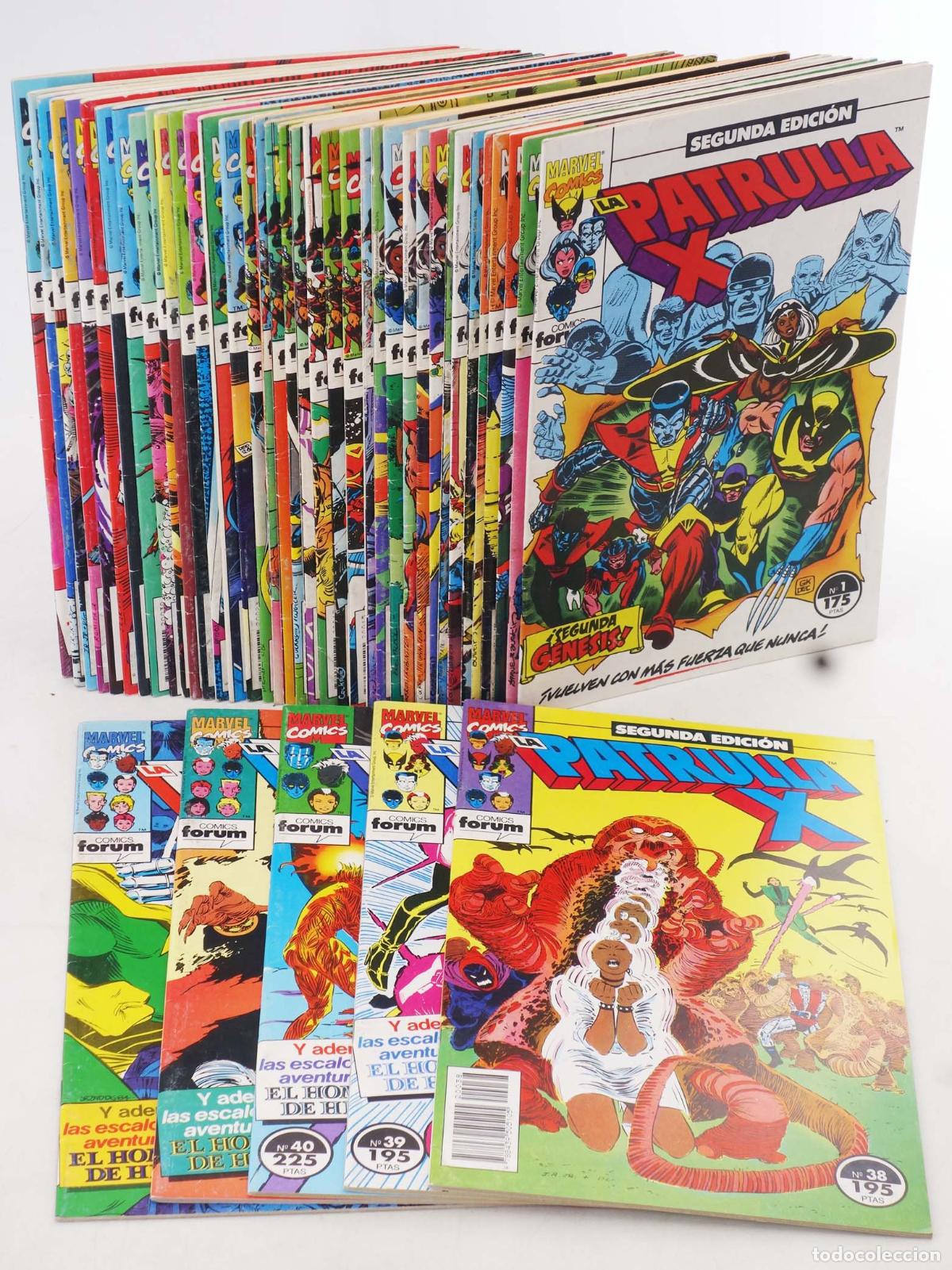 C&oacute;mics: PATRULLA X 2A EDICI&Oacute;N 1 A 42. COMPLETA. Forum, 1992