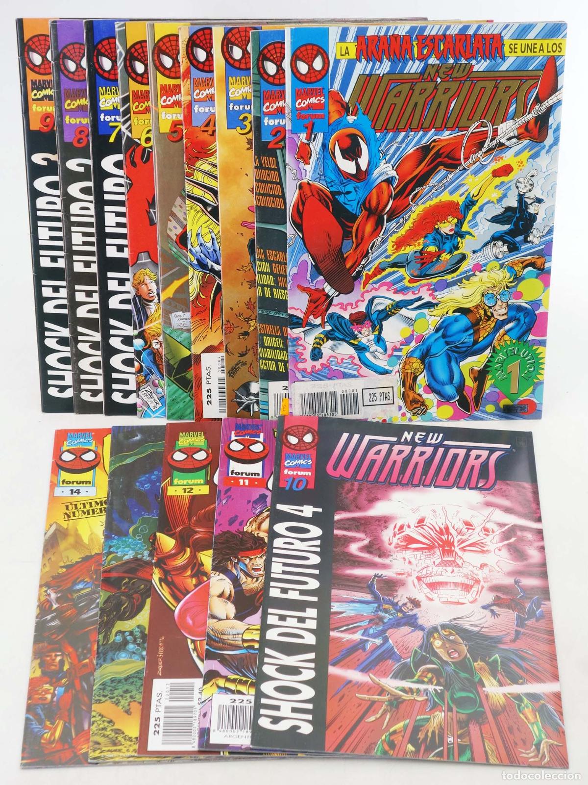 Comics: THE NEW WARRIORS VOL. 3 1 A 14. COMPLETA. Forum, 1996