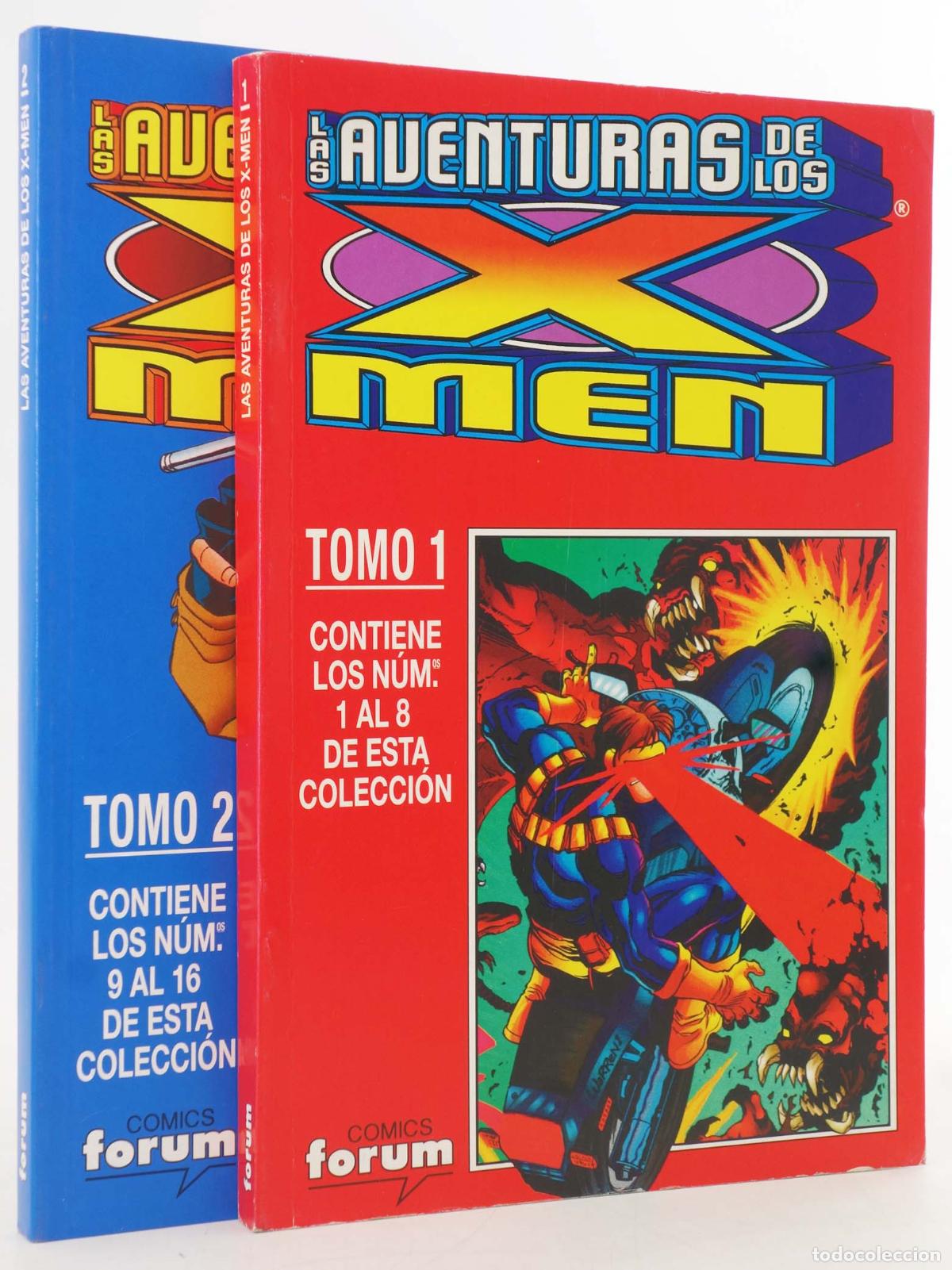 C&oacute;mics: AVENTURAS DE LOS X MEN VOL. 2 1 A 16. COMPLETA EN 2 RETAPADOS. Forum, 1997