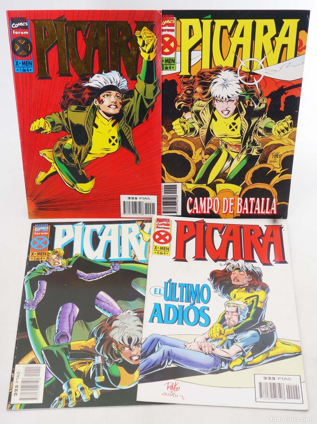 C&oacute;mics: PICARA 1 A 4. COMPLETA. Forum, 1995