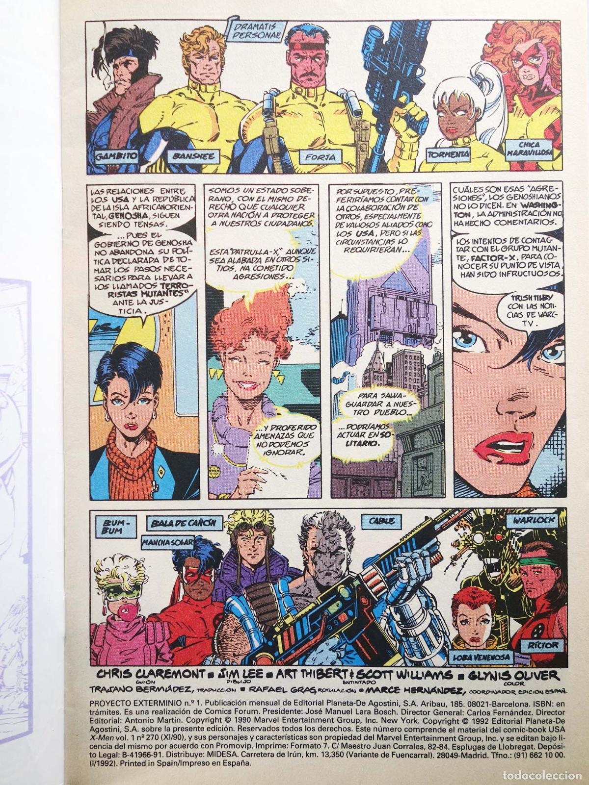 C&oacute;mics: PROYECTO EXTERMINIO 1 A 9. COMPLETA. Forum, 1992 - Foto 6
