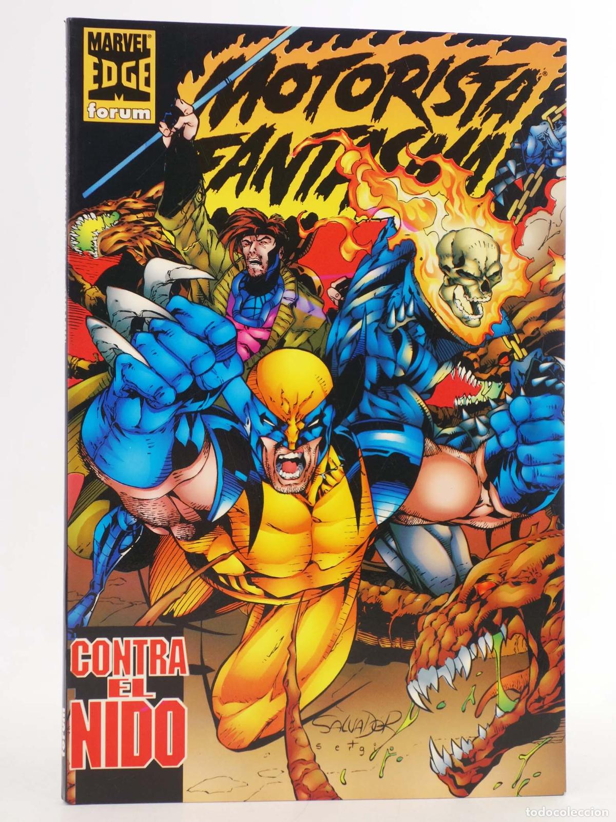 Comics: MOTORISTA FANTASMA: CONTRA EL NIDO (Howard Mackie/Salvador Larroca) Forum, 1996