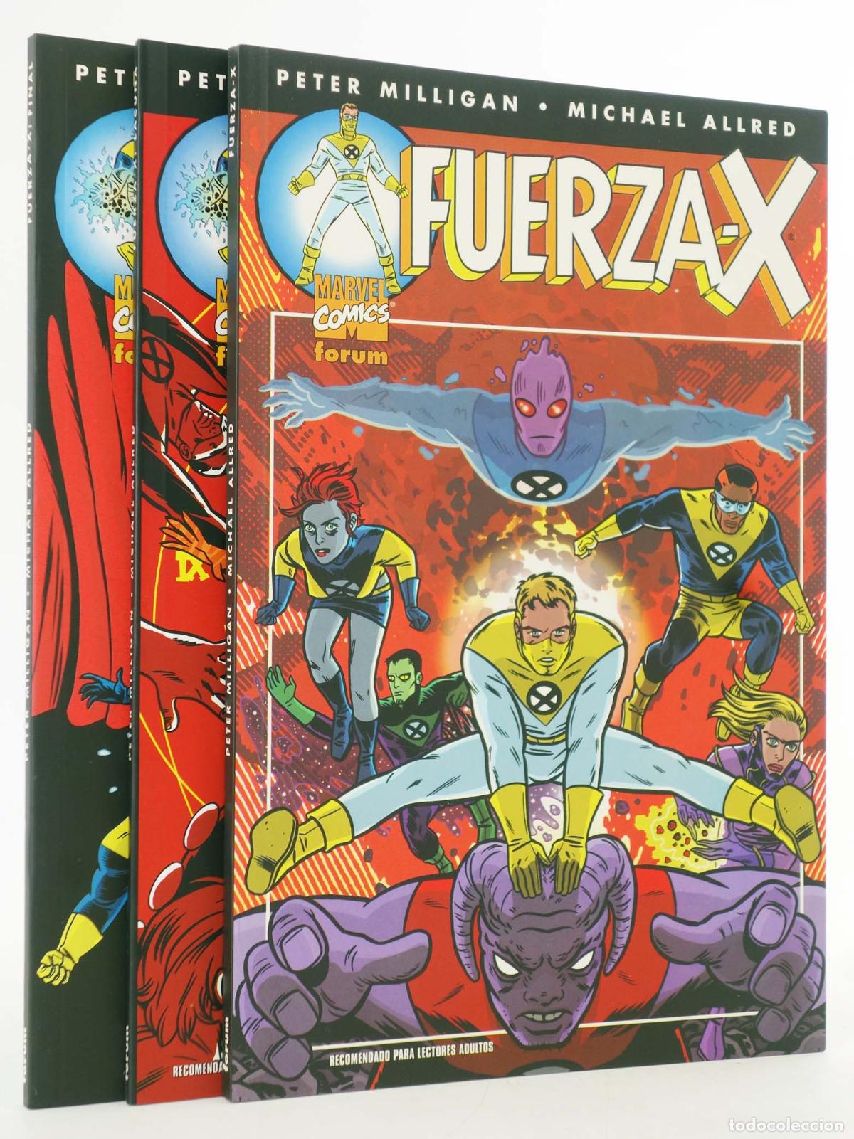 C&oacute;mics: FUERZA X 1 A 3. COMPLETA. Forum, 2002
