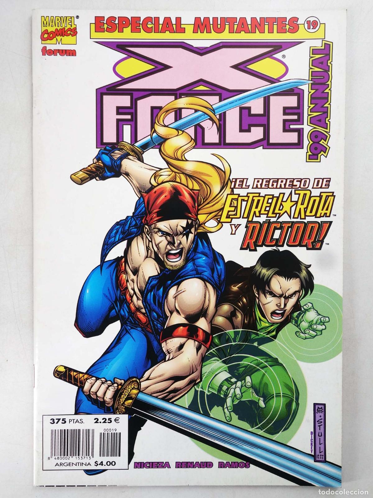 C&oacute;mics: ESPECIAL MUTANTES 19. X-FORCE / 99 ANNUAL (Vvaa) Forum, 2000