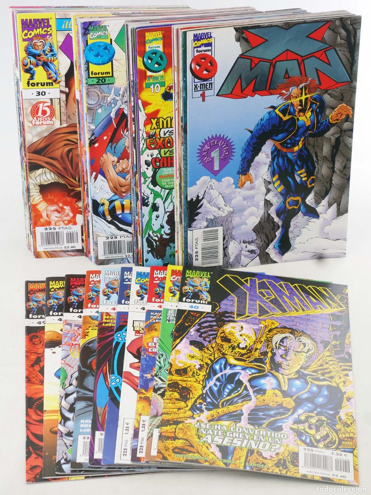 Comics: X-MAN VOL. 2 1 A 49. falta 3 para COMPLETA. Forum, 1996