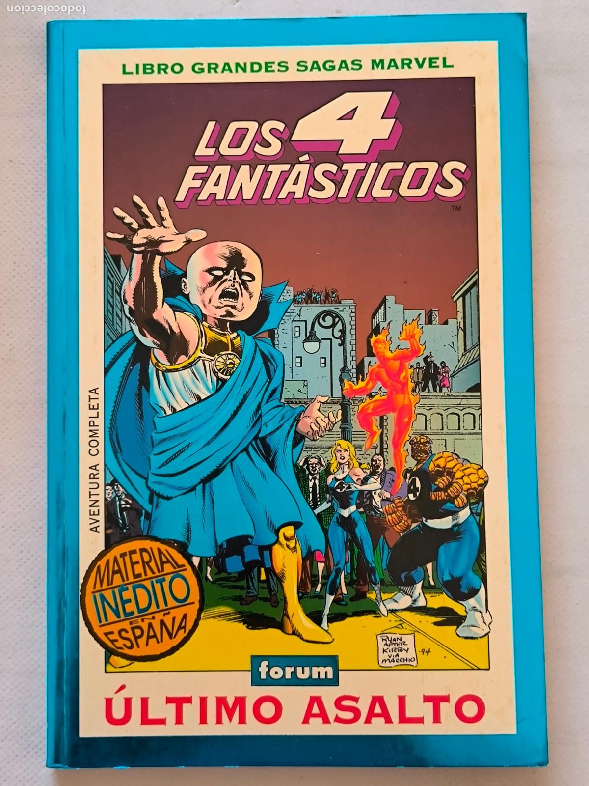 Comics: LOS 4 FANTASTICOS: ULTIMO ASALTO - AVENTURA COMPLETA - GRANDES SAGAS MARVEL - FORUM (IC)