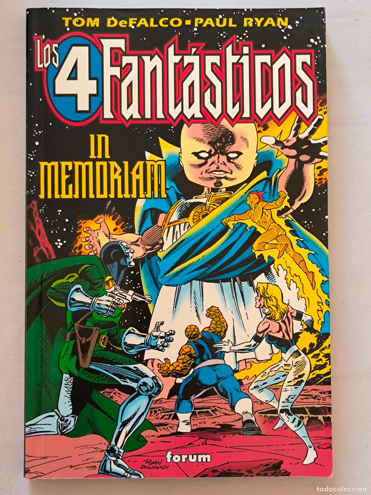 C&oacute;mics: LOS 4 FANTASTICOS: IN MEMORIAM - FORUM (IH)