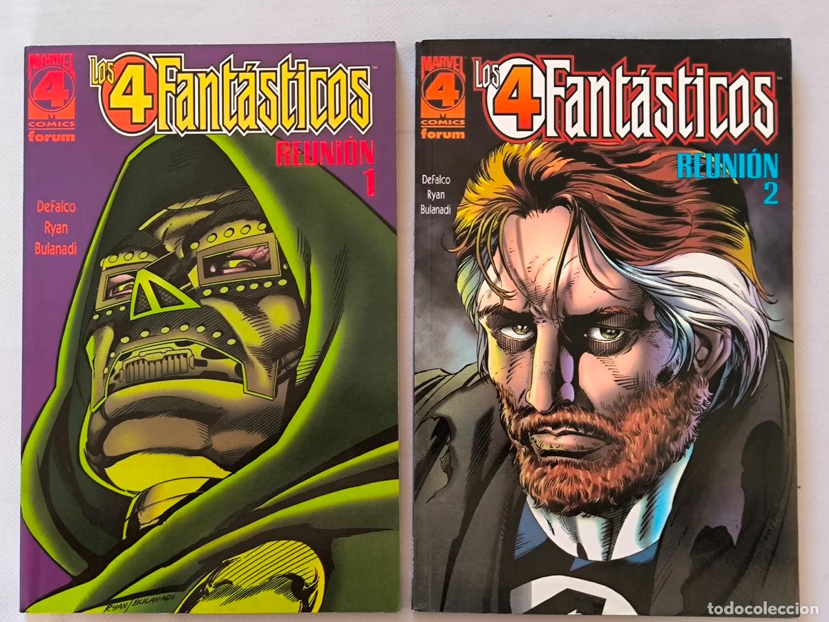 Comics: LOS 4 FANTASTICOS: REUNION COMPLETA - TOMO 1 Y 2 - MARVEL - FORUM (IH)