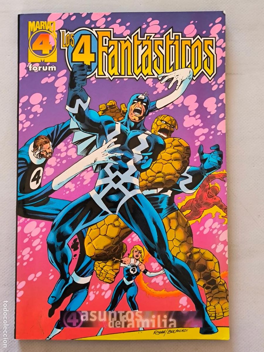 C&oacute;mics: LOS 4 FANTASTICOS - ASUNTOS DE FAMILIA - MARVEL - FORUM (IH)