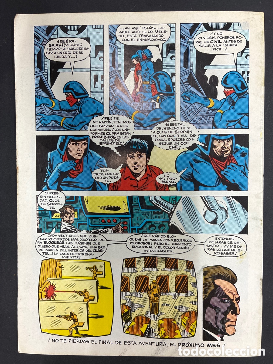 C&oacute;mics: COMIC G.I.JOE HEROE AMERICANO N&ordm; 7 EDITORIAL FORUM - Foto 2
