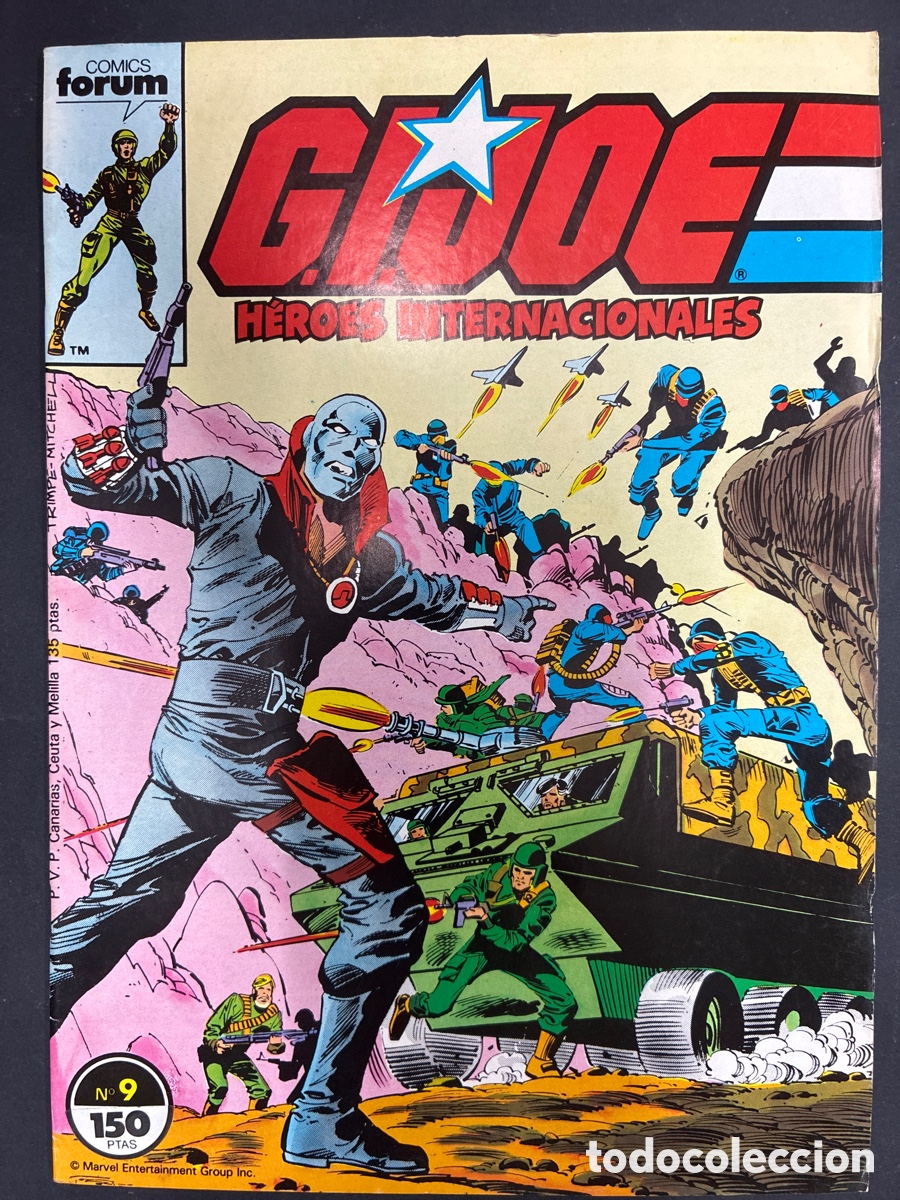 C&oacute;mics: COMIC G.I.JOE HEROE AMERICANO N&ordm; 9 EDITORIAL FORUM - Foto 1