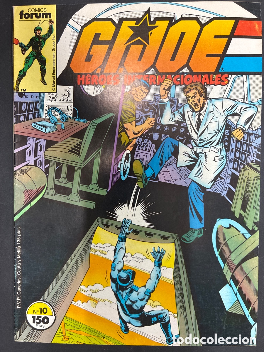 C&oacute;mics: COMIC G.I.JOE HEROE AMERICANO N&ordm; 10 EDITORIAL FORUM - Foto 1