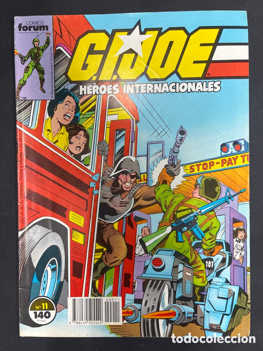 C&oacute;mics: COMIC G.I.JOE HEROE AMERICANO N&ordm; 11 EDITORIAL FORUM - Foto 1