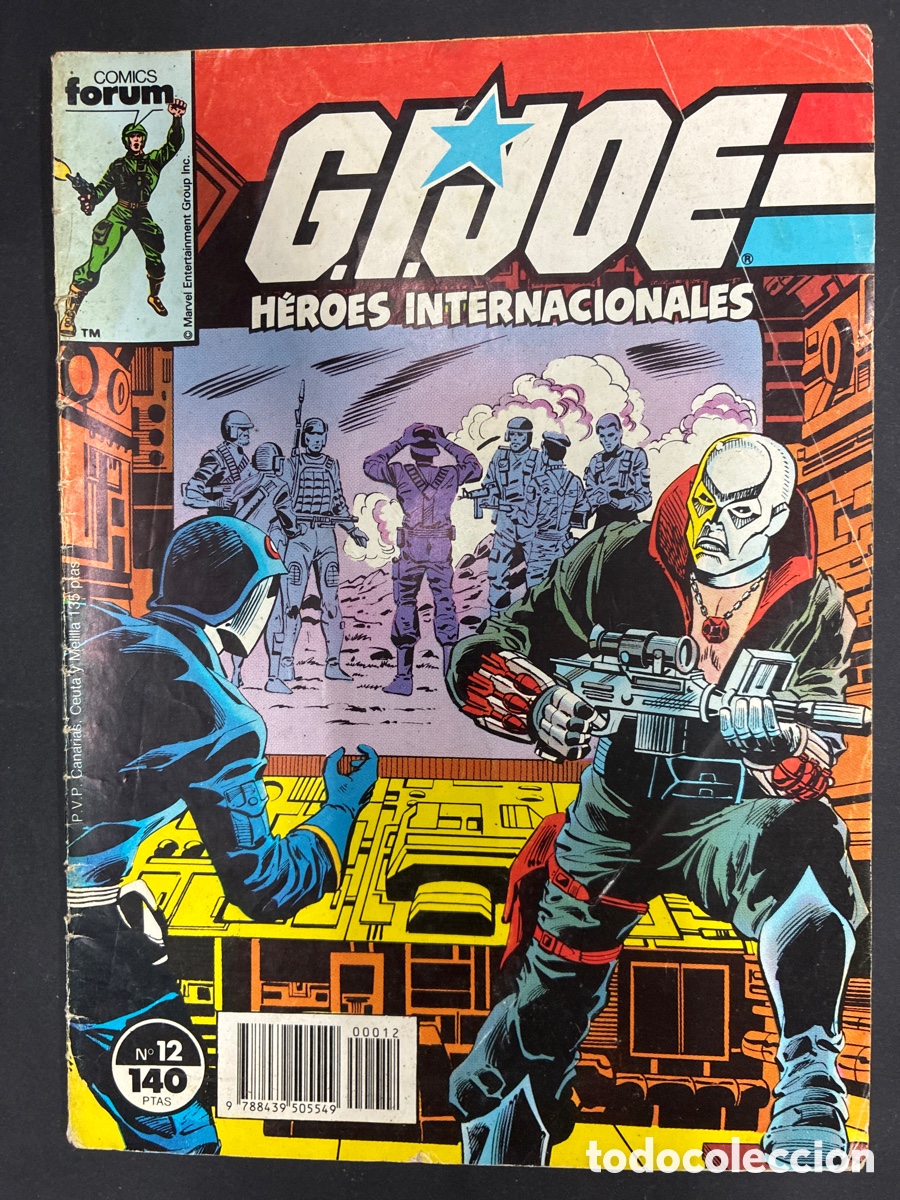 C&oacute;mics: COMIC G.I.JOE HEROE AMERICANO N&ordm; 12 EDITORIAL FORUM - Foto 1