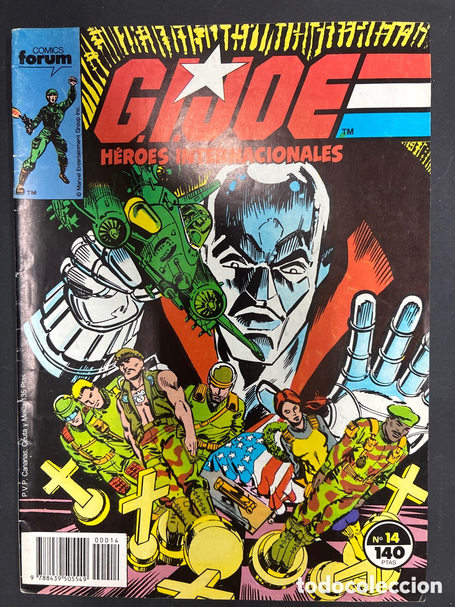 C&oacute;mics: COMIC G.I.JOE HEROE AMERICANO N&ordm; 14 EDITORIAL FORUM - Foto 1