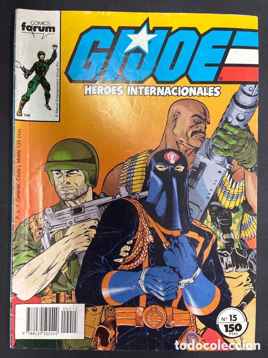 C&oacute;mics: COMIC G.I.JOE HEROE AMERICANO N&ordm; 15 EDITORIAL FORUM - Foto 1