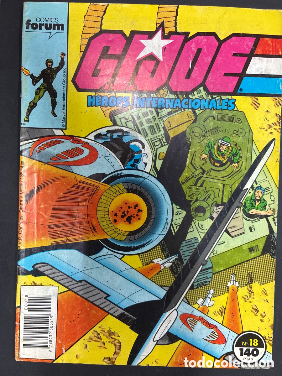 C&oacute;mics: COMIC G.I.JOE HEROE AMERICANO N&ordm; 18 EDITORIAL FORUM - Foto 1