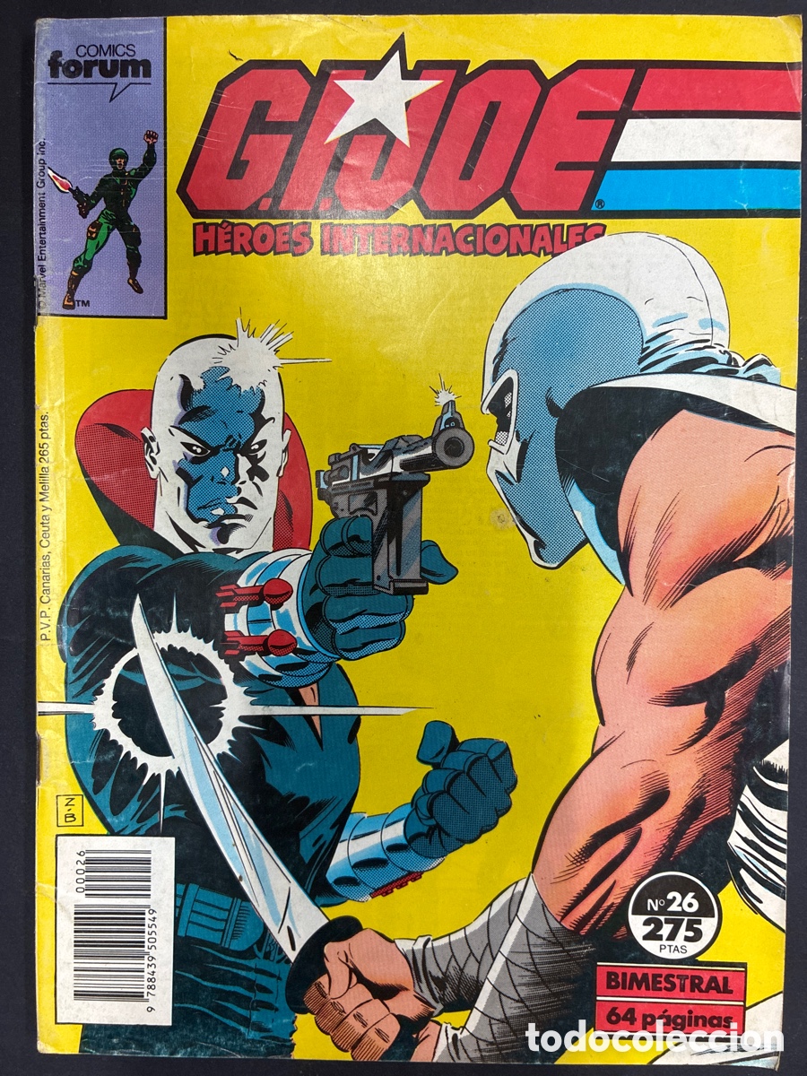C&oacute;mics: COMIC G.I.JOE HEROE AMERICANO N&ordm; 26 EDITORIAL FORUM - Foto 1