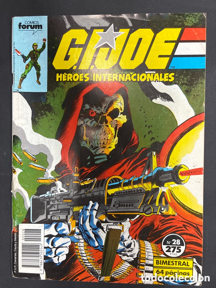 C&oacute;mics: COMIC G.I.JOE HEROE AMERICANO N&ordm; 28 EDITORIAL FORUM