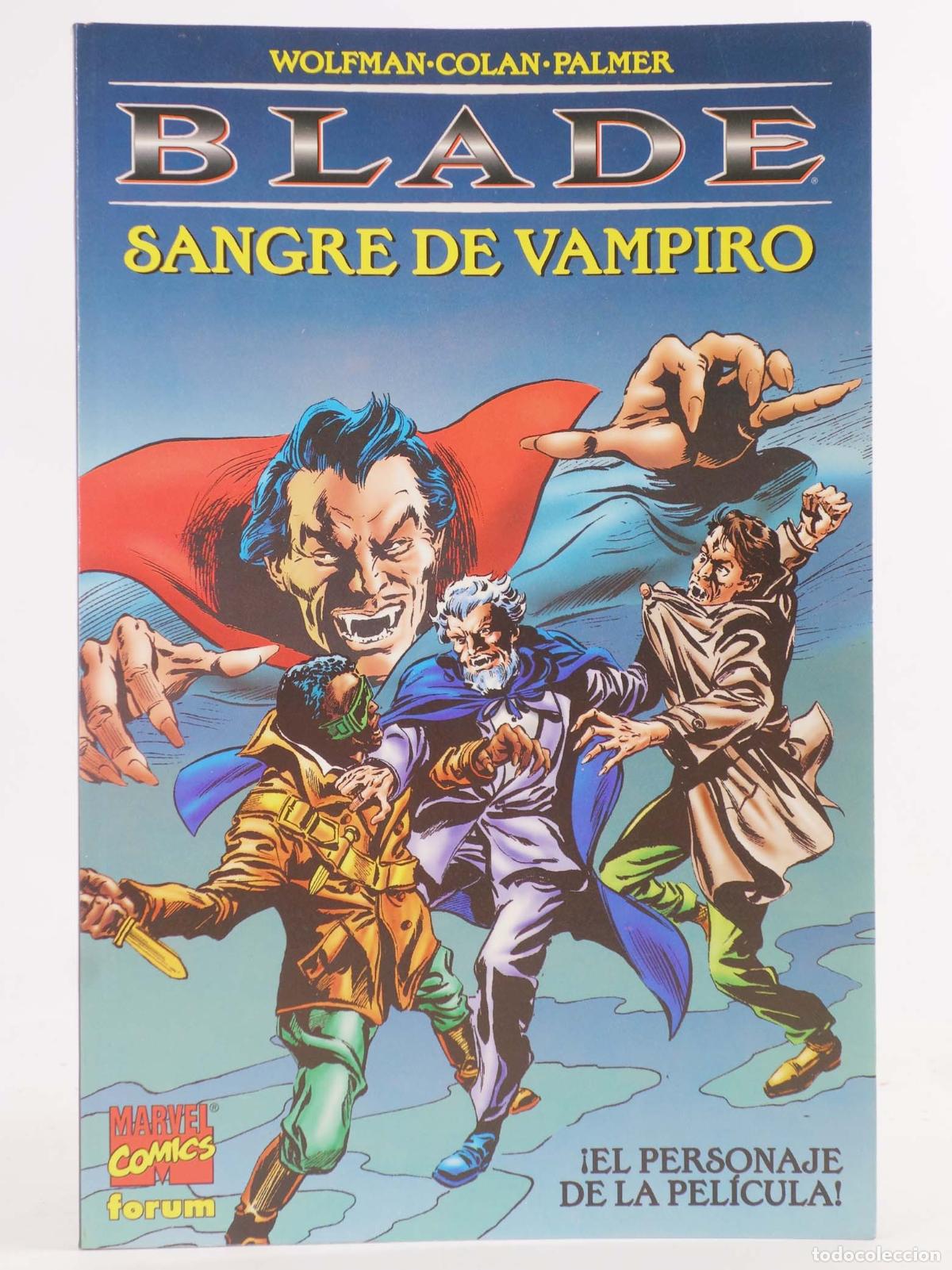C&oacute;mics: BLADE SANGRE DE VAMPIRO (Marv Wolfman) Forum, 1998