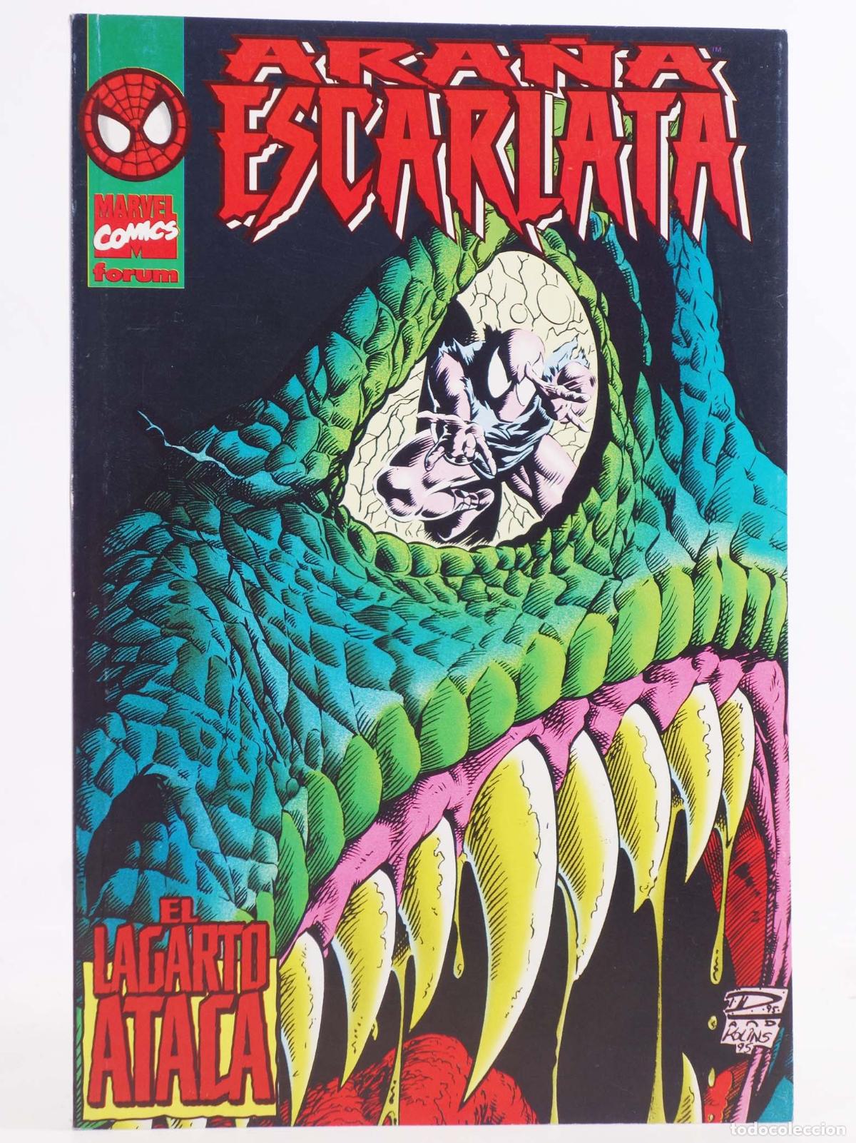 Comics: ARA&Ntilde;A ESCARLATA EL LAGARTO ATACA (Kevin J. West/Roger Robinson/Tod Smith) Forum, 1996