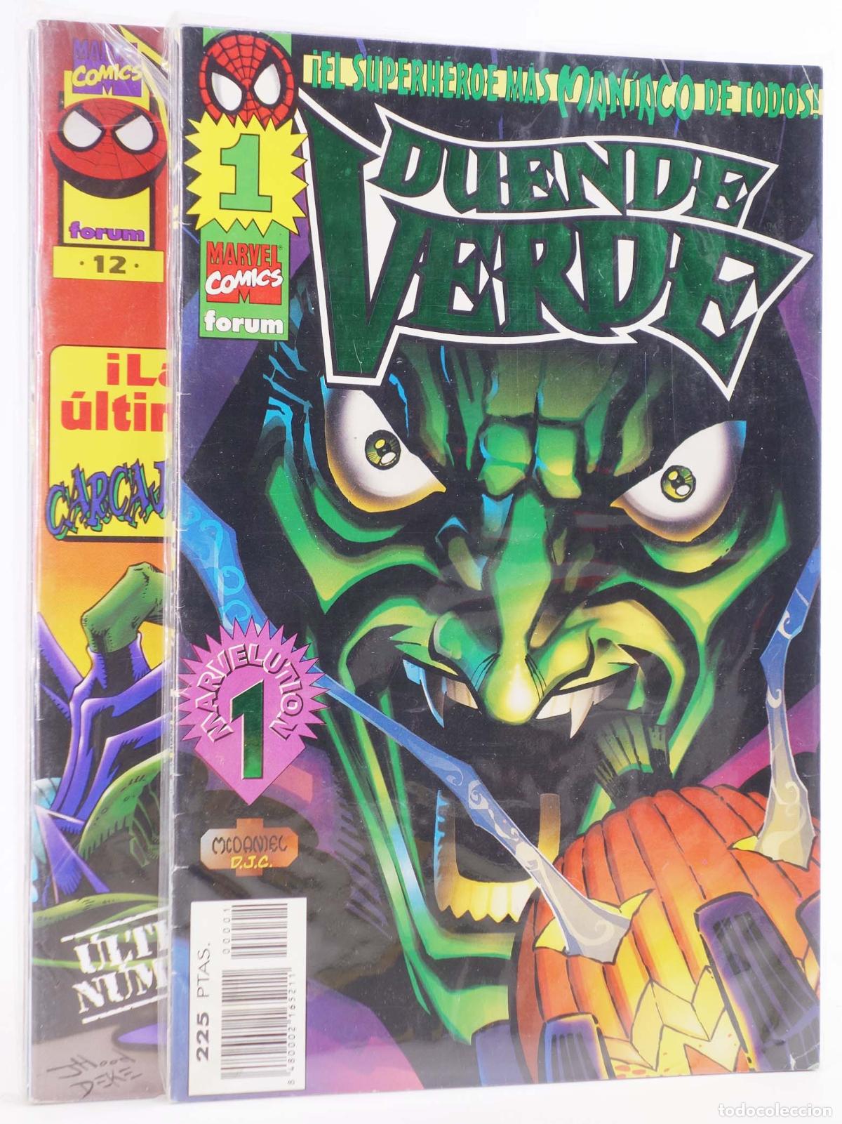 C&oacute;mics: DUENDE VERDE 1 A 12. COMPLETA. Forum, 1996