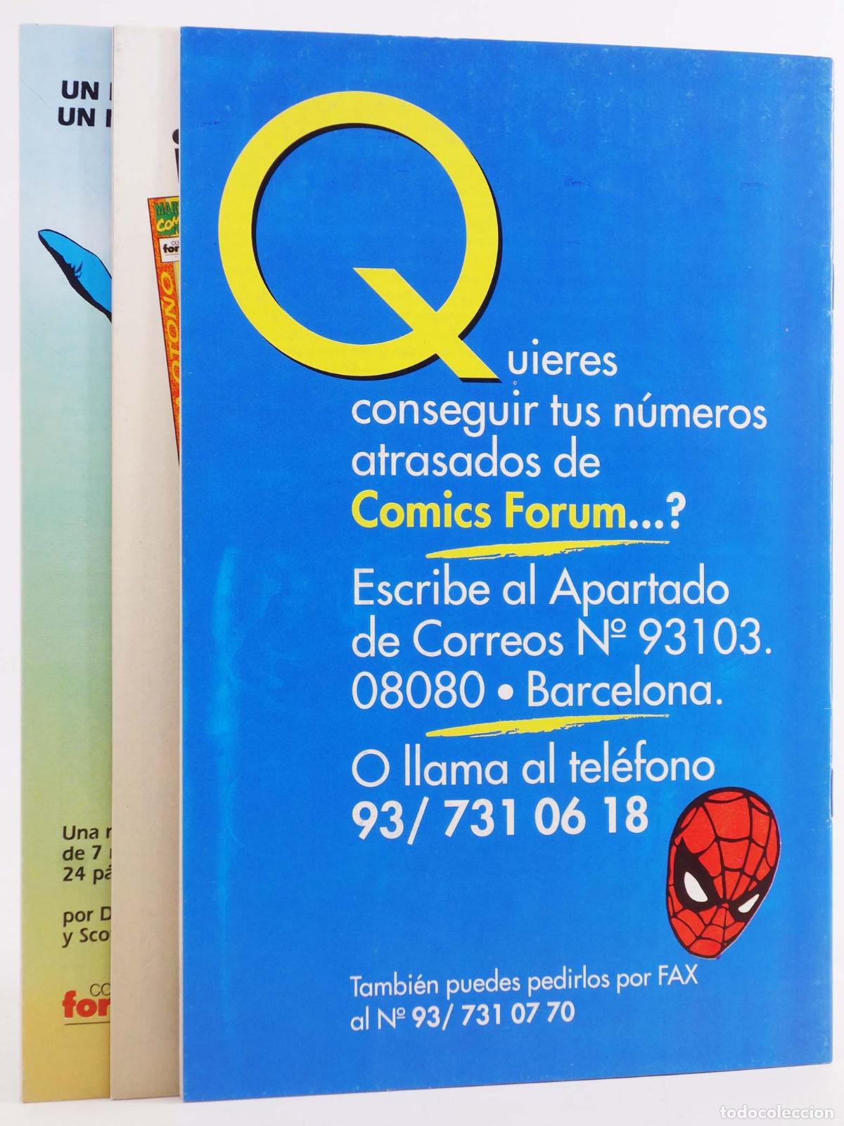 C&oacute;mics: VENENO LA LOCURA 1 A 3. COMPLETA. Forum, 1994 - Foto 2
