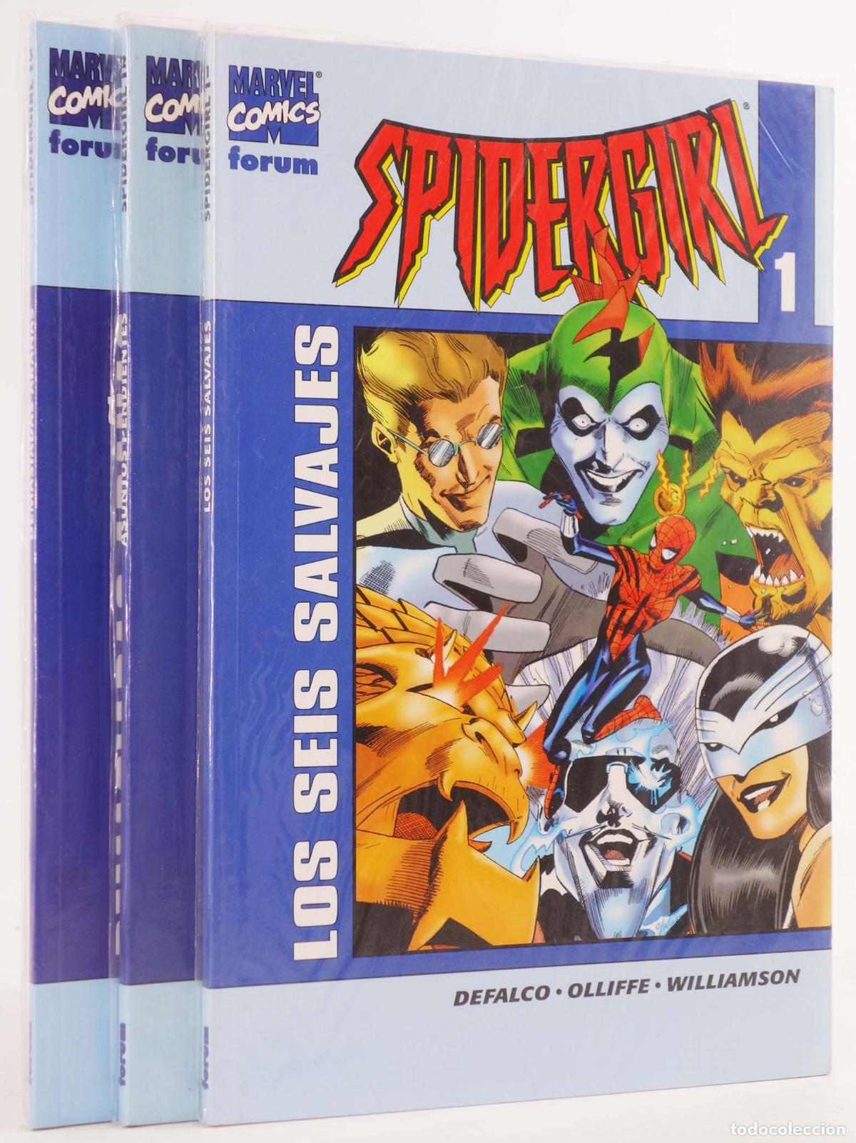 C&oacute;mics: SPIDERGIRL 1 A 3. COMPLETA. Forum, 2004