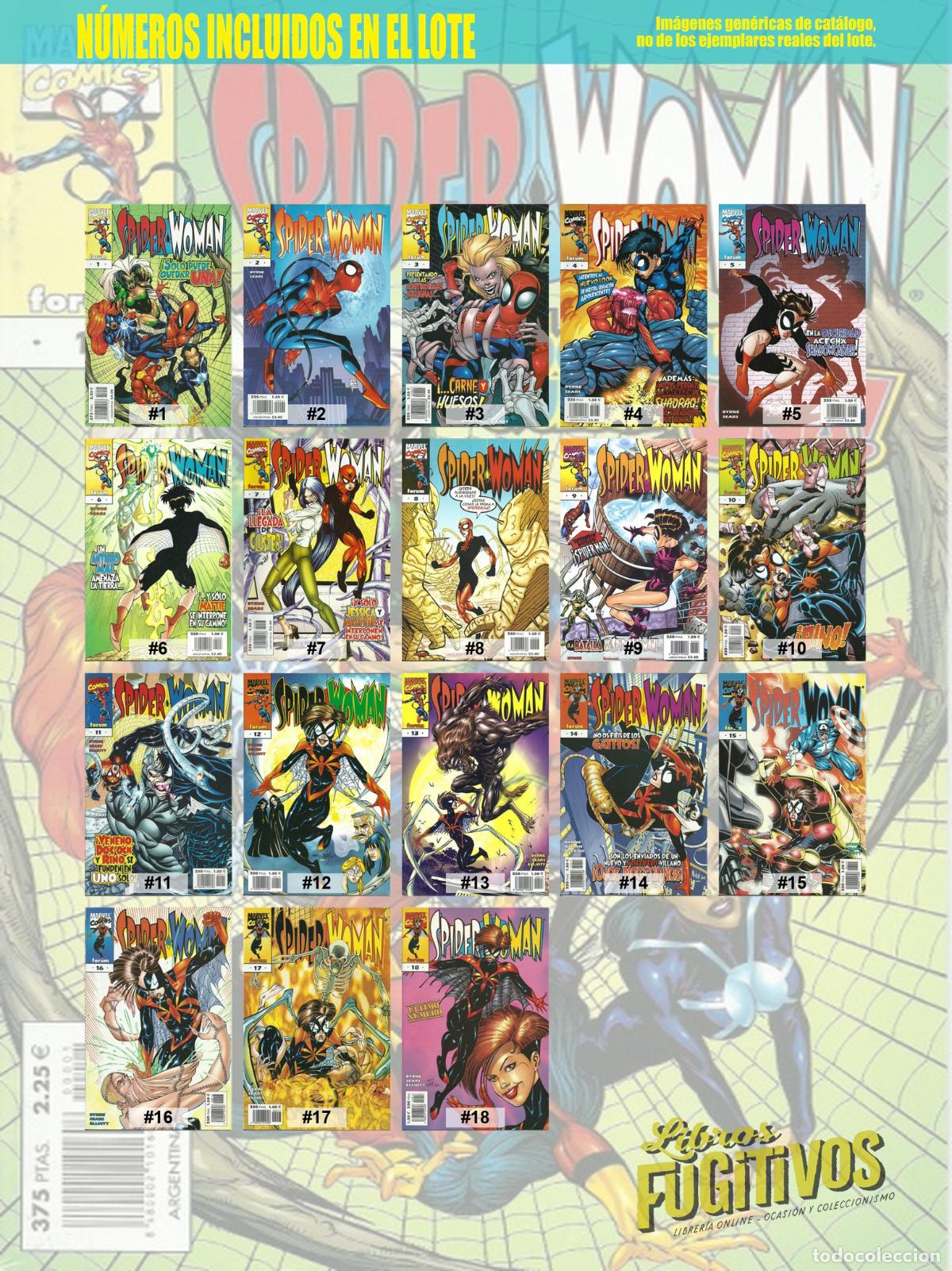 C&oacute;mics: SPIDERWOMAN VOL. 2 1 A 18. COMPLETA. Forum, 2000 - Foto 3