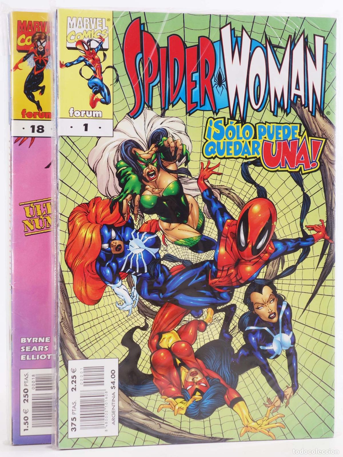 C&oacute;mics: SPIDERWOMAN VOL. 2 1 A 18. COMPLETA. Forum, 2000 - Foto 1