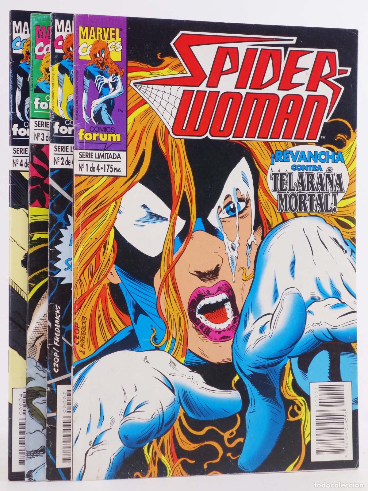 C&oacute;mics: SPIDERWOMAN VOL. 1 1 A 4. COMPLETA. Forum, 1994